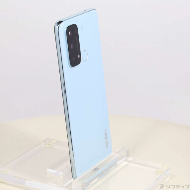 中古)OPPO Reno5 A 128GB アイスブルー A103OP Y!mobile(262-ud)の通販