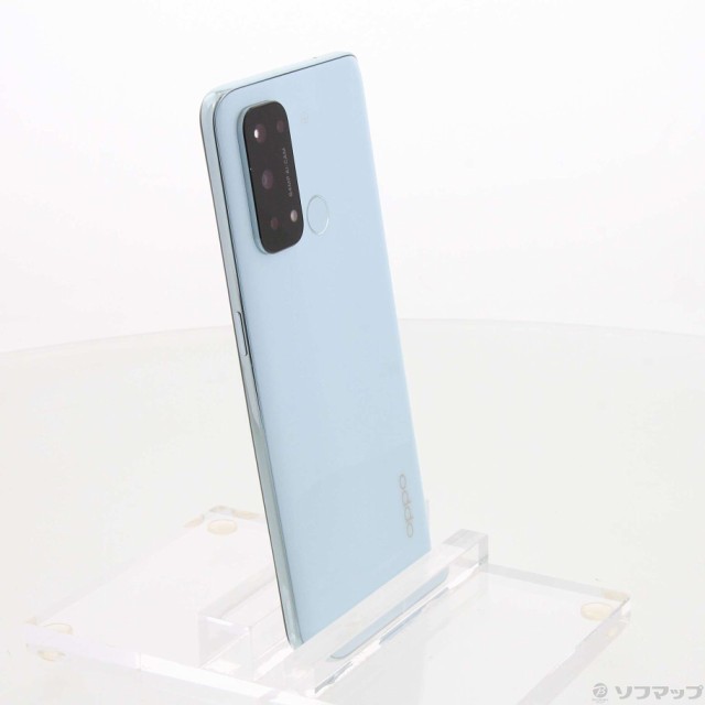 中古)OPPO Reno5 A 128GB アイスブルー A103OP Y!mobile(276-ud)の通販