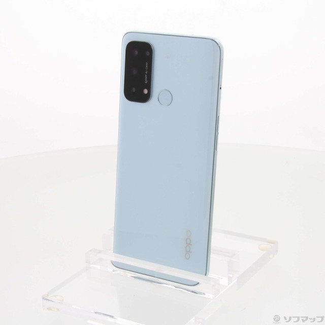 中古)OPPO Reno5 A 128GB アイスブルー A103OP Y!mobile(305-ud)の通販