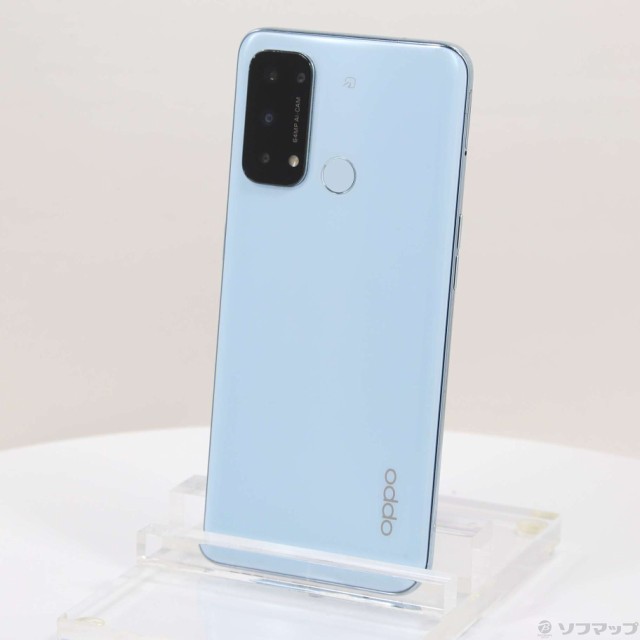 お得2024OPPO Reno5 A アイスブルー スマートフォン本体