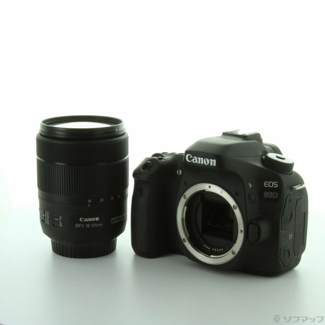 中古)Canon EOS 80D EF-S18-135 IS USM レンズキット(349-ud)の通販は