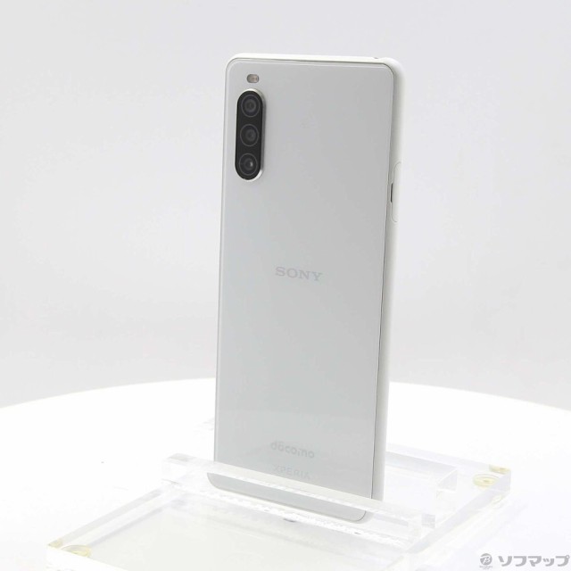 中古)SONY Xperia 10 II 64GB ホワイト SO-41A docomoロック解除SIM