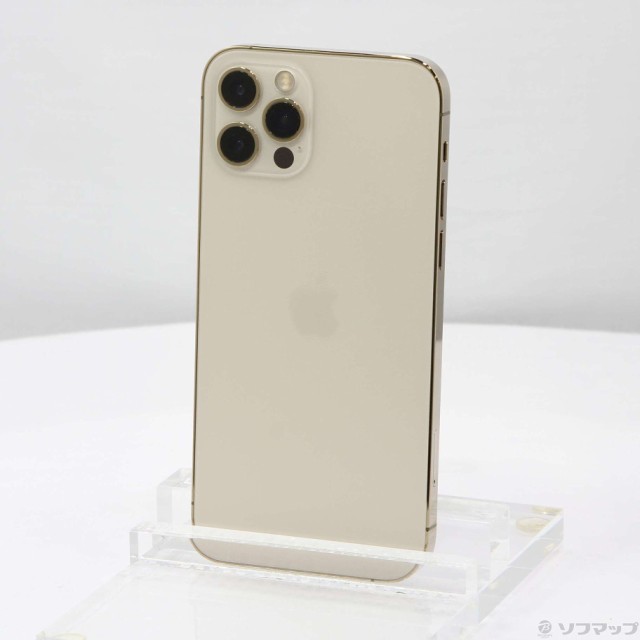 中古)Apple iPhone12 Pro 128GB ゴールド MGM73J/A SIMフリー(269-ud