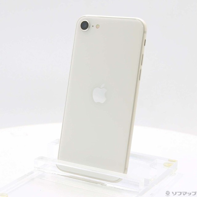 中古)Apple iPhone SE 第3世代 64GB スターライト MMYD3J/A SIMフリー