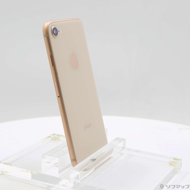 中古)Apple iPhone8 256GB ゴールド MQ862J/A SIMフリー(349-ud)の通販