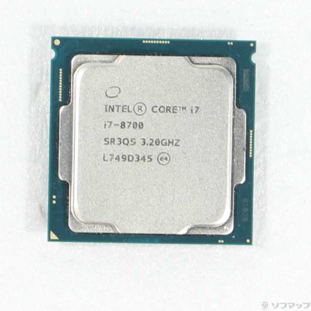 intel(インテル) Core i7 8700 〔3.2GHz／LGA 1151〕〔344-ud〕-