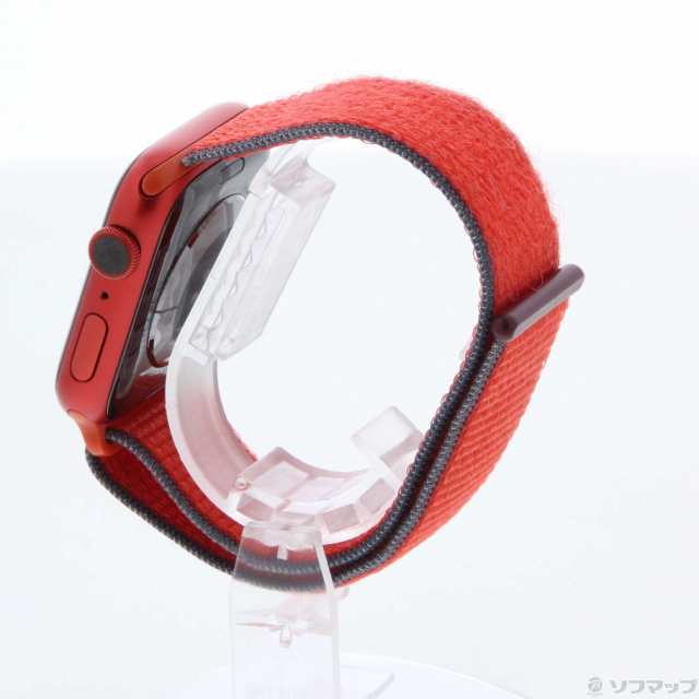 (中古)Apple Apple Watch Series 6 GPS + Cellular 44mm (PRODUCT)REDアルミニウムケース  レッドスポーツループ(352-ud)｜au PAY マーケット