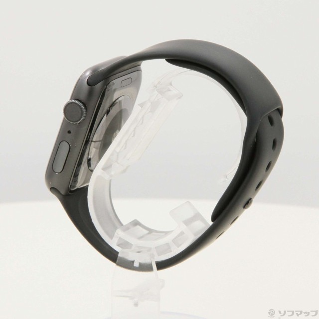 (中古)Apple Apple Watch Series 5 GPS 44mm スペースグレイアルミニウムケース  ブラックスポーツバンド(198-ud)｜au PAY マーケット