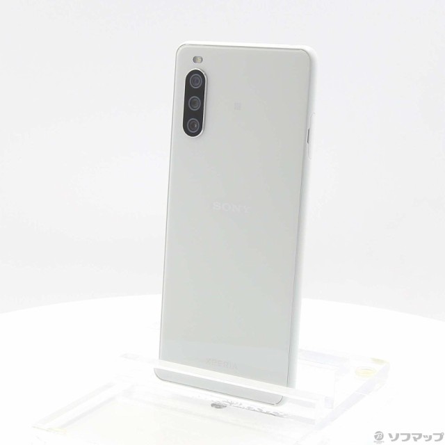 中古)SONY Xperia 10 III Lite 64GB ホワイト XQ-BT44 SIMフリー(262