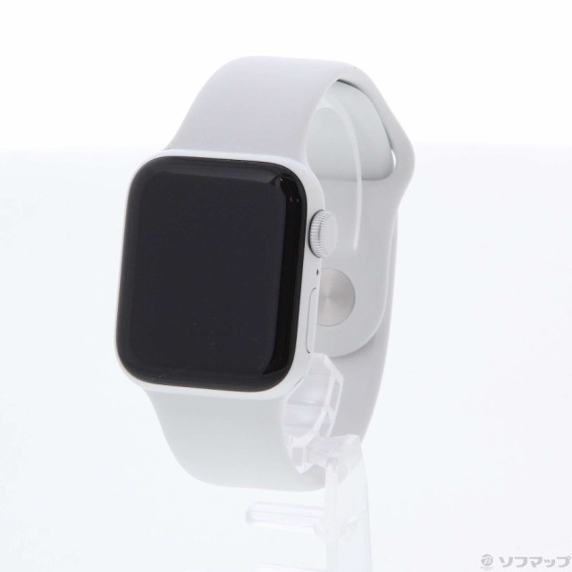 (中古)Apple Apple Watch SE 第1世代 GPS 40mm シルバーアルミニウムケース ホワイトスポーツバンド(344-ud)｜au  PAY マーケット