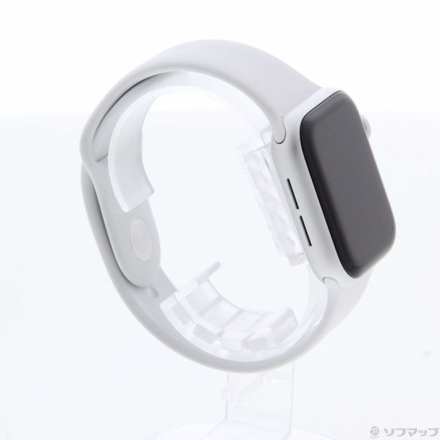 (中古)Apple Apple Watch SE 第1世代 GPS 40mm シルバーアルミニウムケース ホワイトスポーツバンド(344-ud)｜au  PAY マーケット