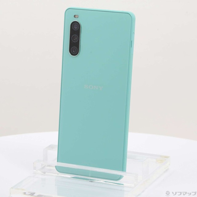 中古)SONY Xperia 10 IV 128GB ミント SOG07 auロック解除SIMフリー