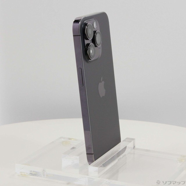 中古)Apple iPhone14 Pro 128GB ディープパープル MQ0F3J/A SIMフリー