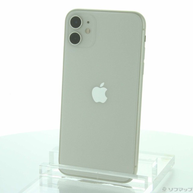 中古)Apple iPhone11 64GB ホワイト MWLU2J/A SIMフリー(276-ud)の通販