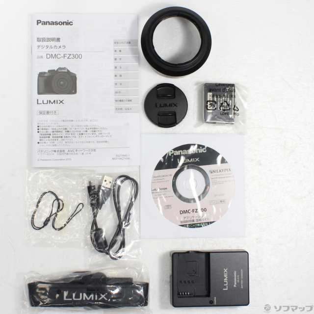 中古)Panasonic (展示品) LUMIX DMC-FZ300-K (1210万画素/24倍