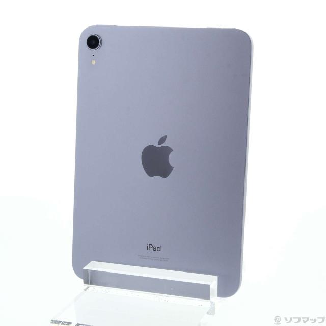 (中古)Apple iPad mini 第6世代 64GB パープル MK7R3J/A Wi-Fi(384-ud)の通販は
