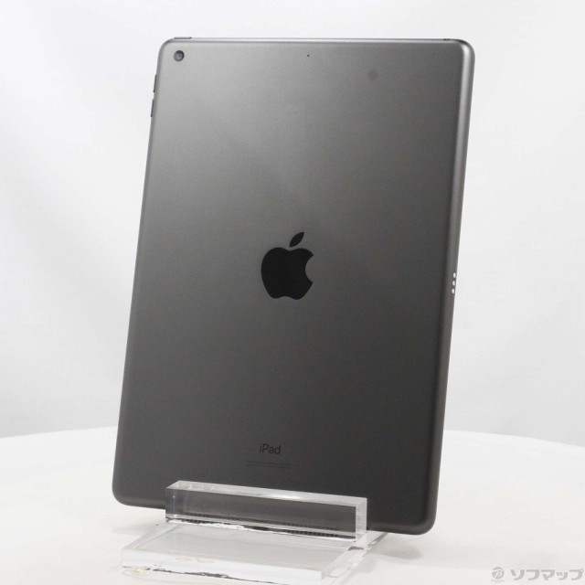 中古)Apple iPad 第7世代 32GB スペースグレイ MW742LL/A Wi-Fi(384-ud