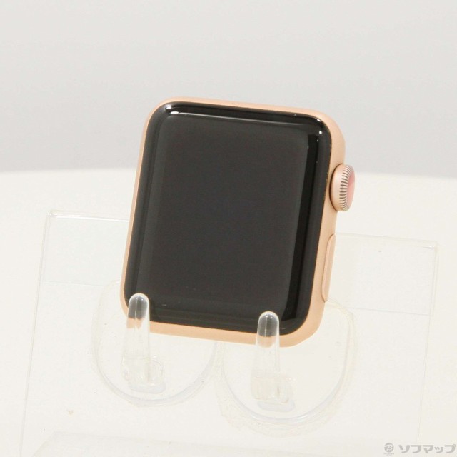 中古)Apple Apple Watch Series 3 GPS + Cellular 38mm ゴールド