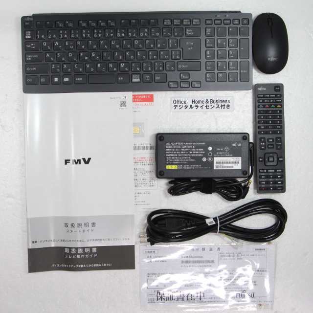 中古)FUJITSU (展示品) ESPRIMO FH90/H2 FMVF90H2B ブラック(262-ud)の