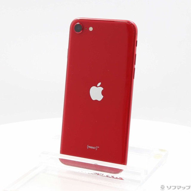 中古)Apple iPhone SE 第2世代 128GB プロダクトレッド MHGV3J/A SIM