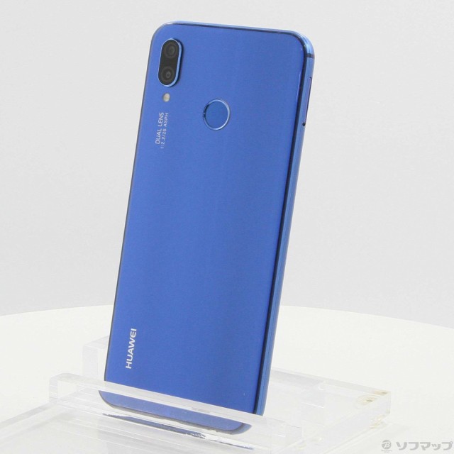 【新品】HUAWEI P20 lite クラインブルー UQ版スマホ/家電/カメラ