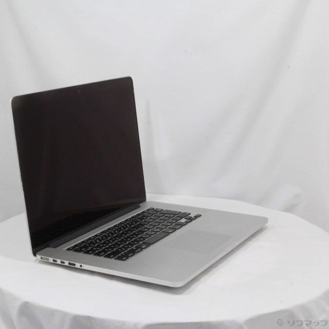 (中古)Apple MacBook Pro 15-inch Late 2013 ME293J/A Core_i7 2GHz 8GB SSD256GB  (10.15 Catalina)(262-ud)｜au PAY マーケット