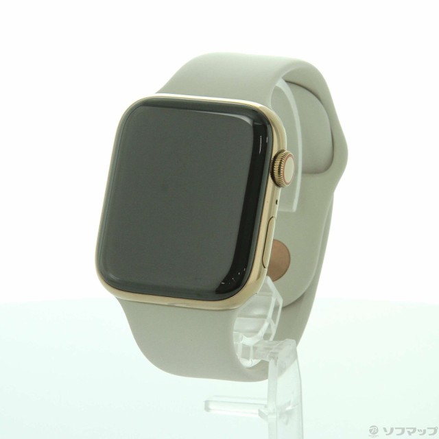 中古)Apple Apple Watch Series 4 GPS + Cellular 44mm ゴールド