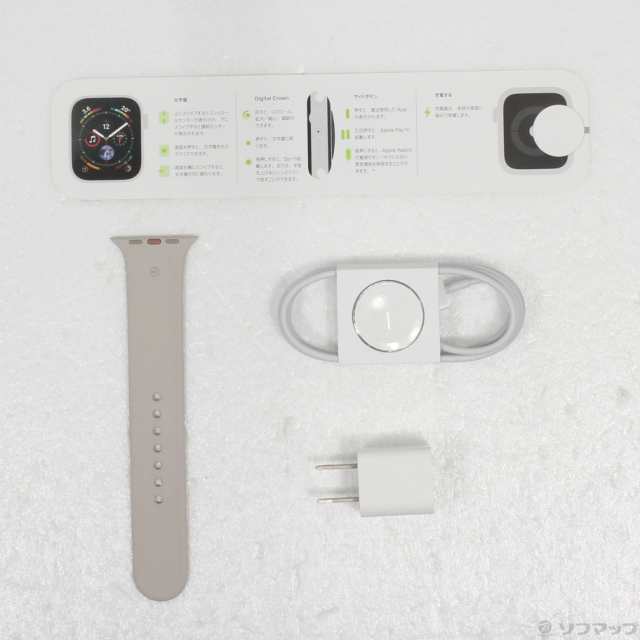 中古)Apple Apple Watch Series 4 GPS + Cellular 44mm ゴールド