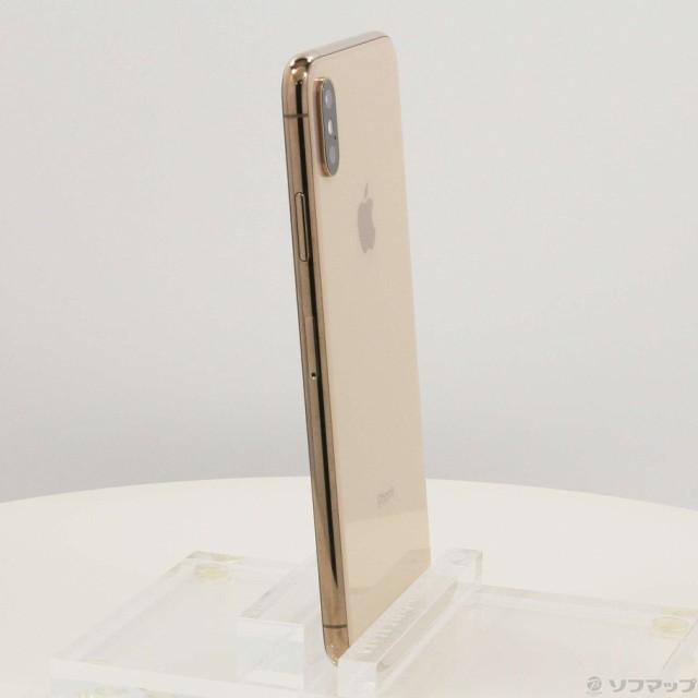 中古)Apple iPhoneXS Max 512GB ゴールド NT702J/A SIMフリー(348-ud