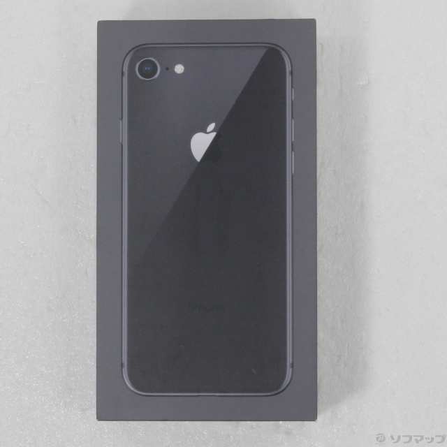 中古)Apple iPhone8 64GB スペースグレイ MQ782J/A SoftBank(269-ud)の