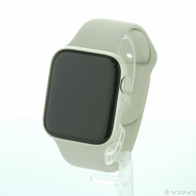 中古)Apple (展示品) Apple Watch SE 第2世代 GPS 44mm スターライト