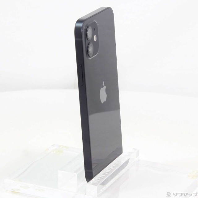 (中古)Apple iPhone12 64GB ブラック MGHN3J/A SIMフリー(198-ud)｜au PAY マーケット