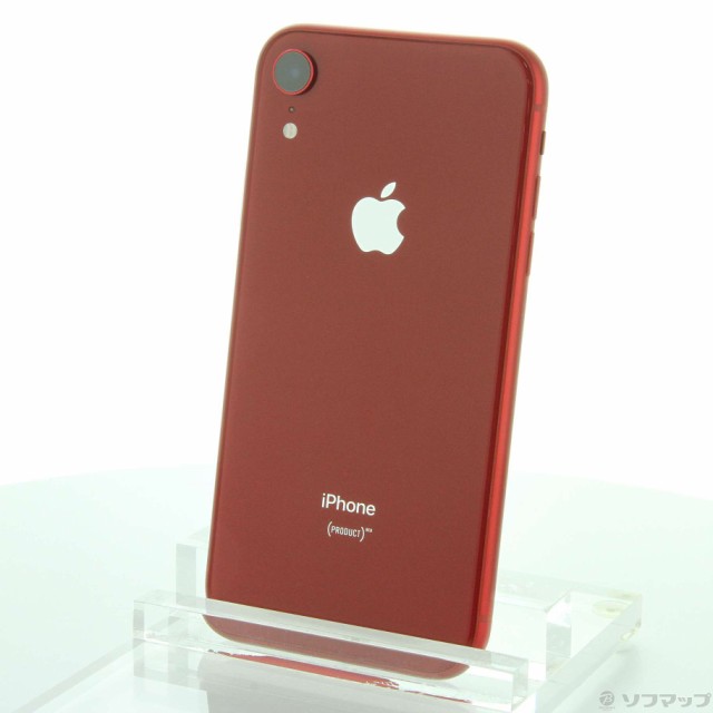 Apple iPhoneXR 64GB プロダクトレッド MT062J/A SIMフリー(258-ud)-