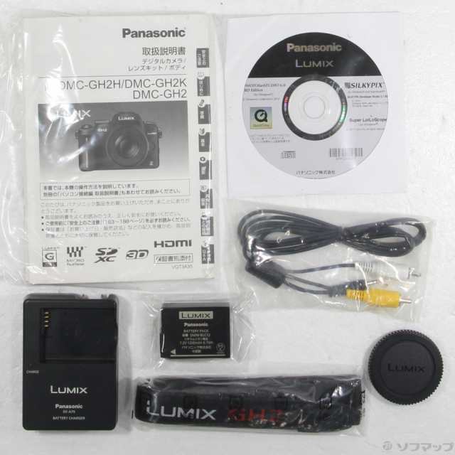 中古)Panasonic LUMIX DMC-GH2-K ボディ (ブラック) (1605万画素/SDXC)(371-ud)の通販はau PAY  マーケット ソフマップ au PAY マーケット－通販サイト