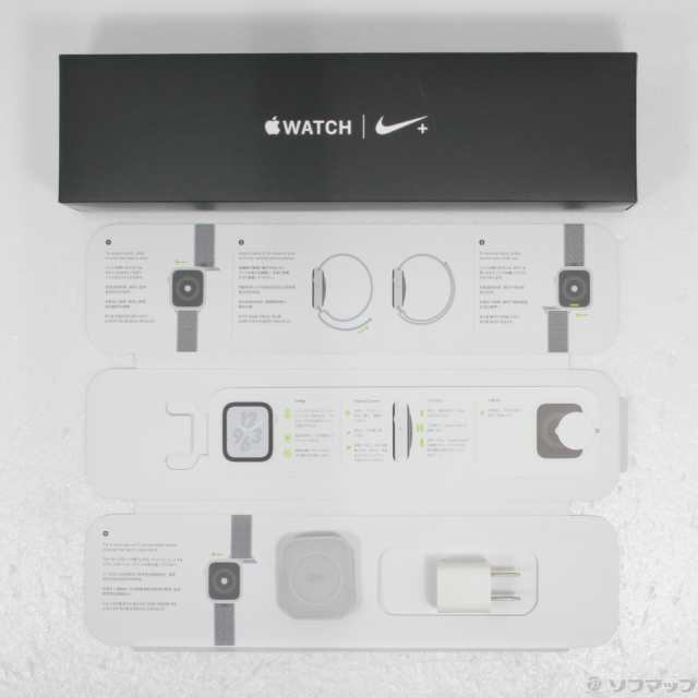 中古)Apple Apple Watch Series 4 Nike+ GPS 44mm シルバー