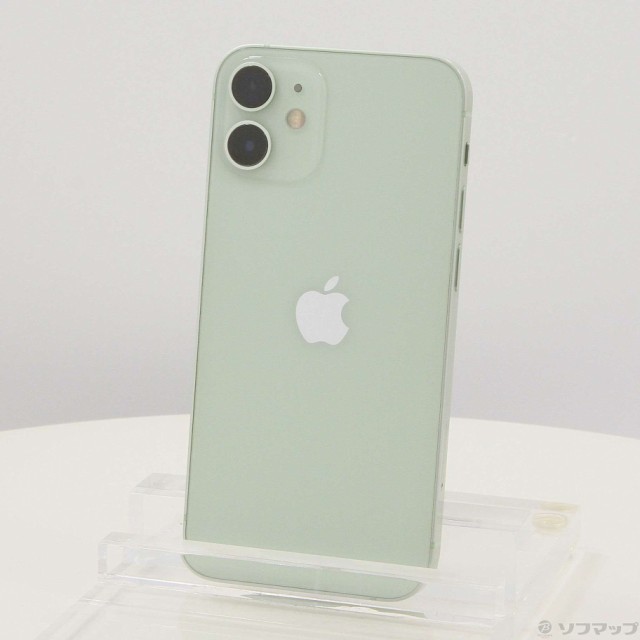 中古)Apple iPhone12 mini 64GB グリーン MGAV3J/A SIMフリー(349-ud