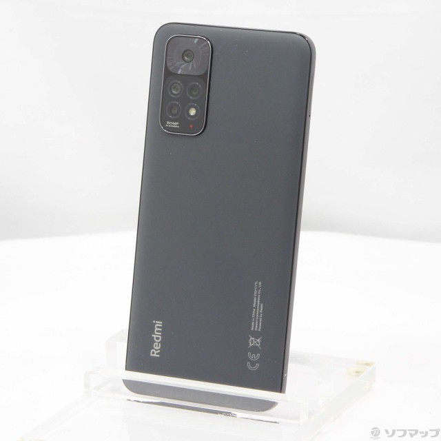 中古)Xiaomi Redmi Note 11 64GB グラファイトグレー 2201117TL SIM