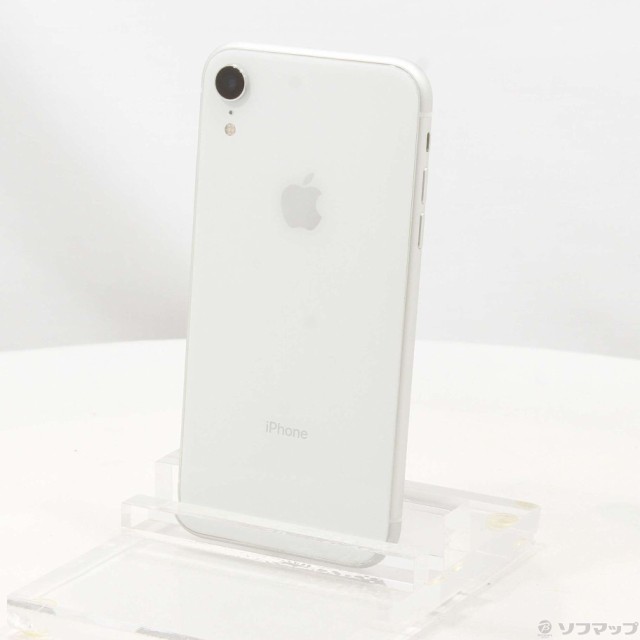 中古)Apple iPhoneXR 128GB ホワイト MT0J2J/A SoftBank(262-ud)の通販