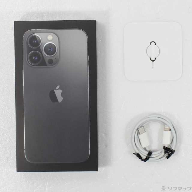 中古)Apple iPhone13 Pro 128GB グラファイト MLUE3J/A SIMフリー(344