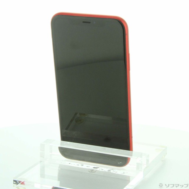 中古)Apple iPhone11 64GB プロダクトレッド MWLV2J/A SIMフリー(258-ud) 携帯電話本体