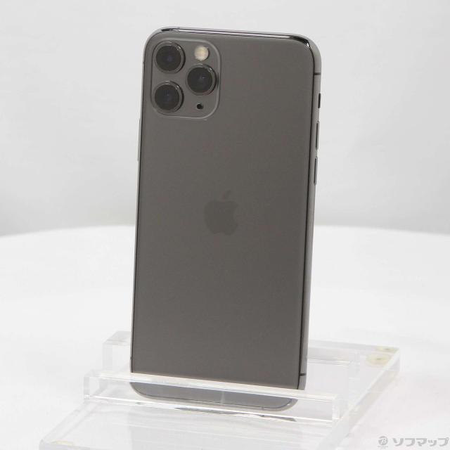 (中古)Apple iPhone11 Pro 256GB スペースグレイ MWC72J/A SIMフリー(305-ud)の通販は