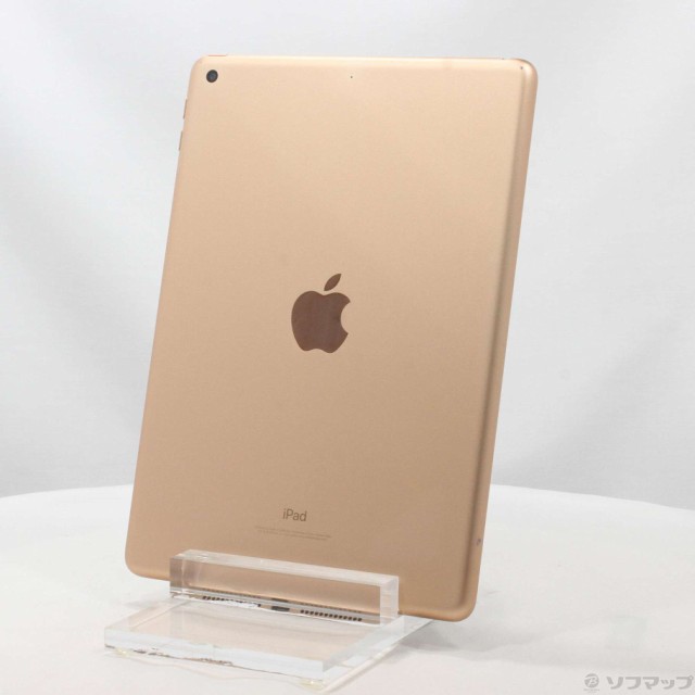 中古)Apple iPad 第6世代 128GB ゴールド MRJP2J/A Wi-Fi(196-ud)の