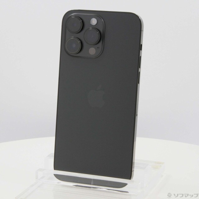 (中古)Apple iPhone14 Pro Max 512GB スペースブラック MQ9F3J/A SIMフリー(198-ud)｜au PAY  マーケット