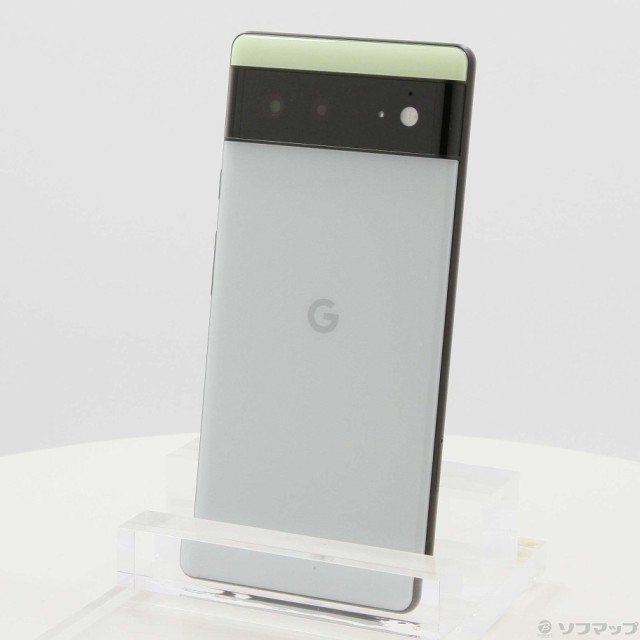 中古)GOOGLE Google Pixel 6 128GB ソータシーフォーム GA02920 au