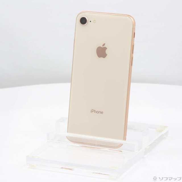 中古)Apple iPhone8 64GB ゴールド MQ7A2J/A SIMフリー(349-ud)の通販