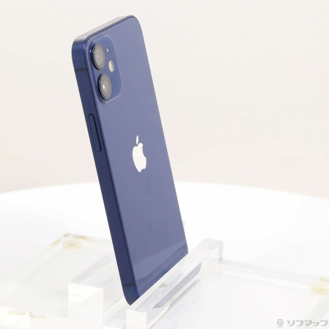 中古)Apple iPhone12 mini 128GB ブルー MGDP3J/A SIMフリー(344-ud)の