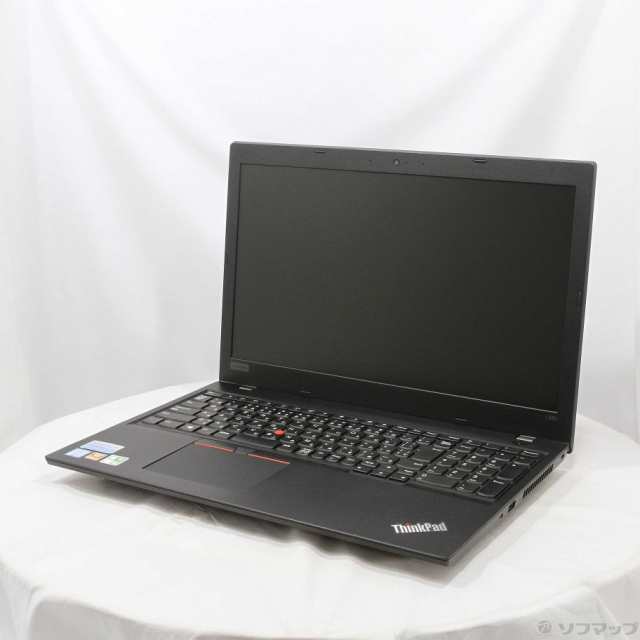 (中古)Lenovo 格安安心パソコン ThinkPad L580 20LW002SJP ブラック (Windows 10)(377-ud)