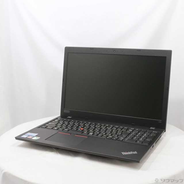 (中古)Lenovo 格安安心パソコン ThinkPad L580 20LW002SJP ブラック (Windows 10)(348-ud)