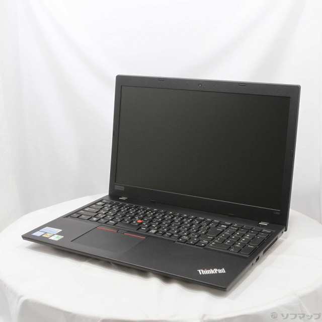 (中古)Lenovo 格安安心パソコン ThinkPad L580 20LW002SJP ブラック (Windows 10)(384-ud)