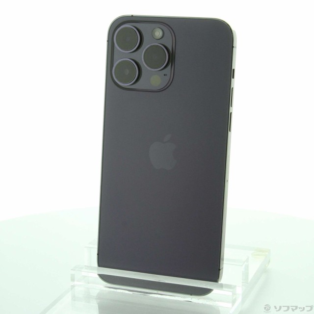 【295-ud】-　MQ993J／A　Max　Pro　Apple(アップル)　ディープパープル　SIMフリー　iPhone14　128GB